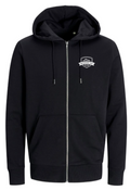 Classic Zip Hood - Schwarz