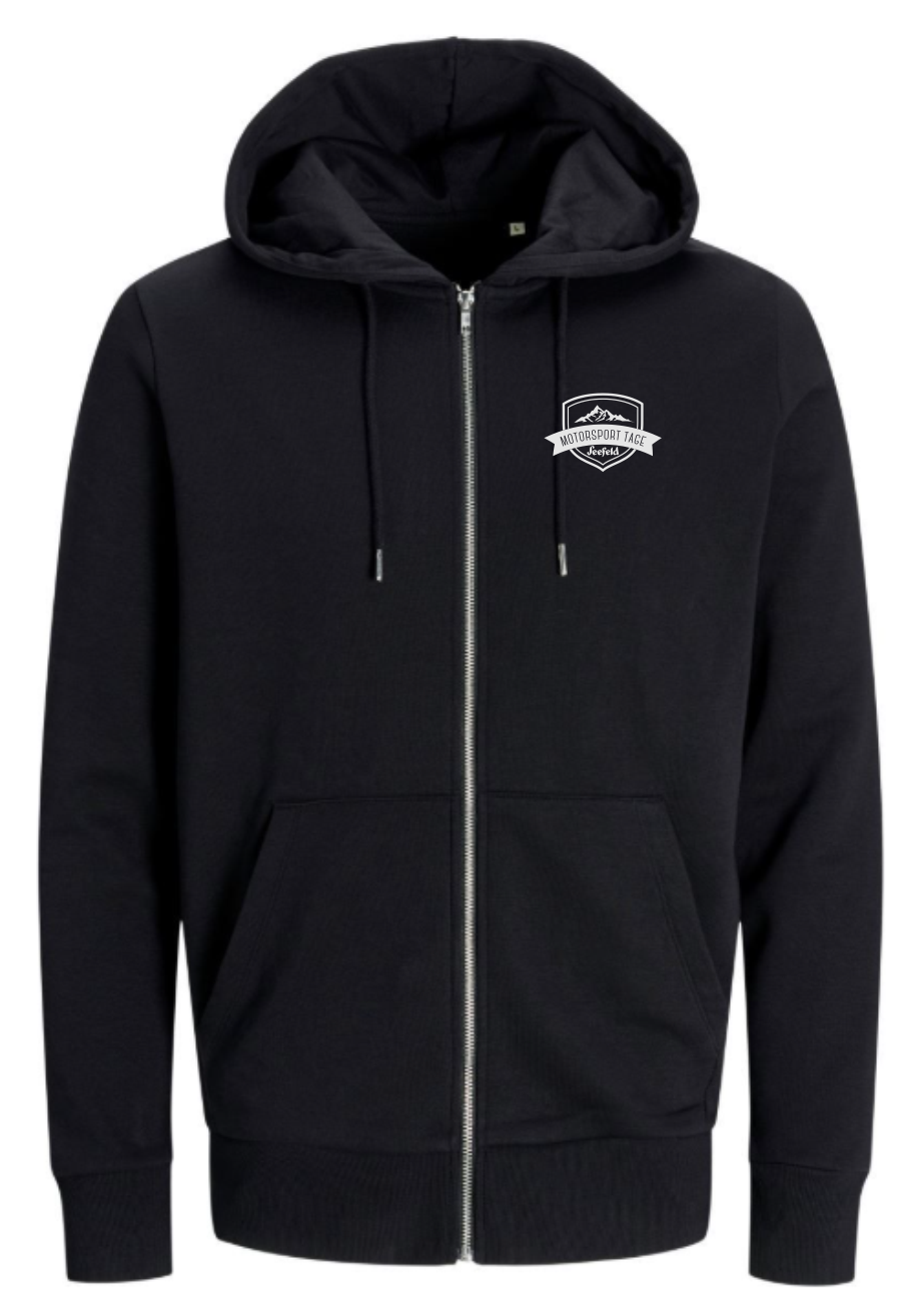Classic Zip Hood - Schwarz
