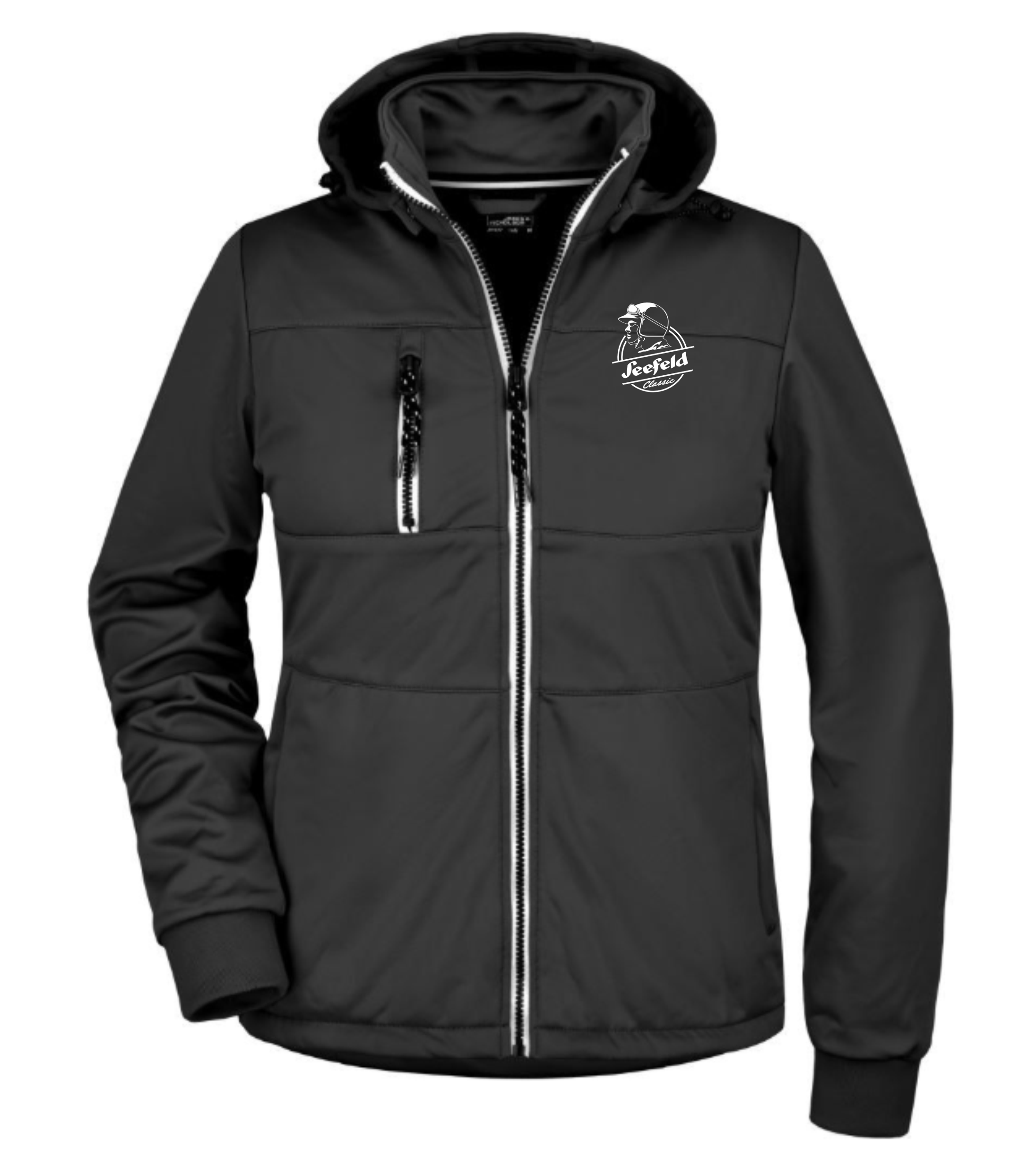 Damen Jacke Maritim - Schwarz