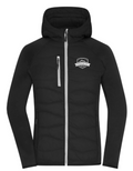 Damen Hybrid Jacke - Schwarz